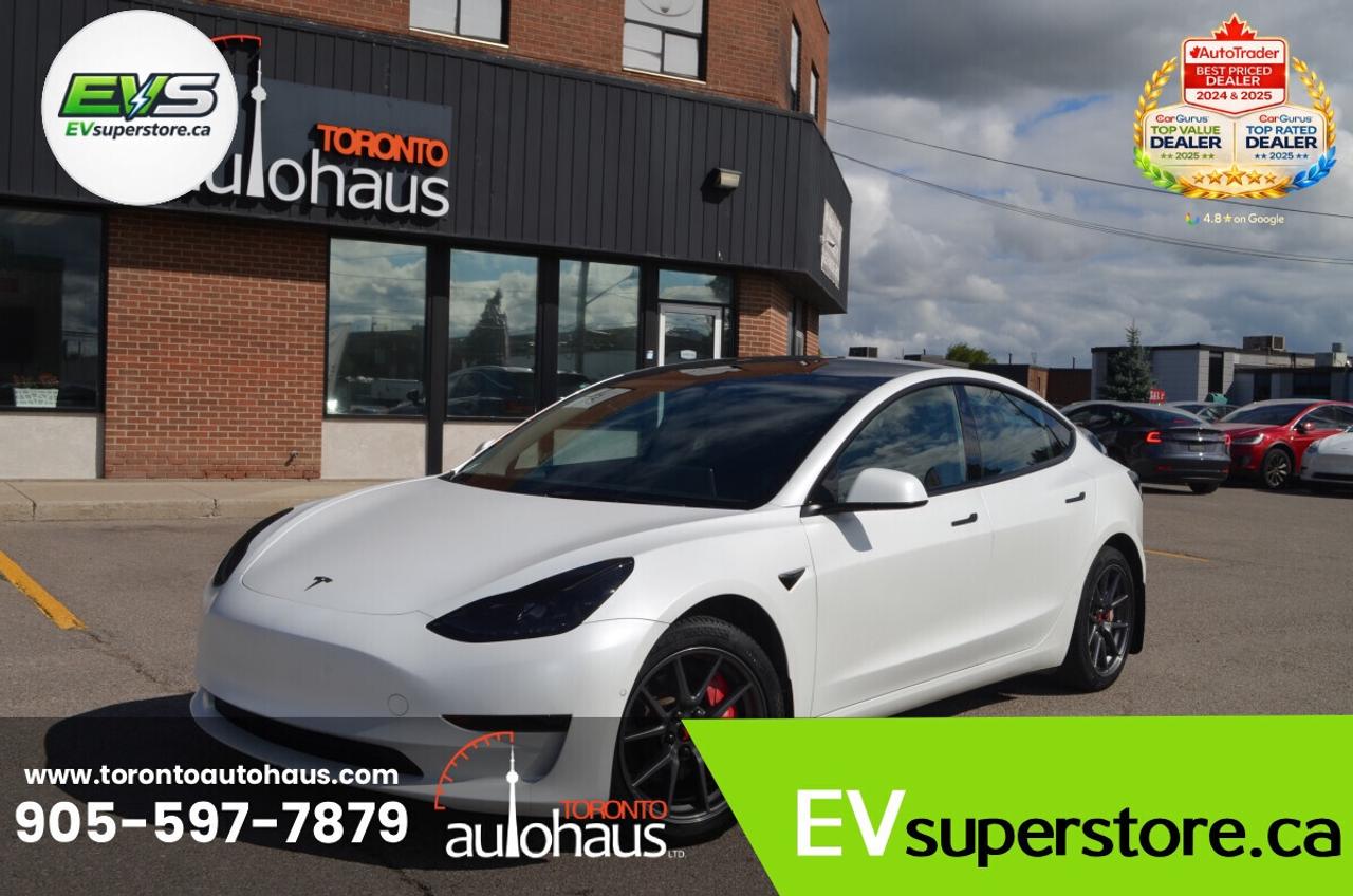 2022 Tesla Model 3 LR AWD I OVER 100 TESLAS EVSUPERSTORE.CA Photo