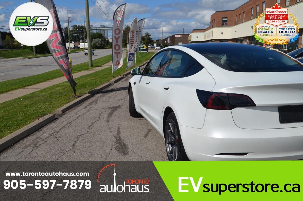 2022 Tesla Model 3 LR AWD I OVER 100 TESLAS EVSUPERSTORE.CA Photo4