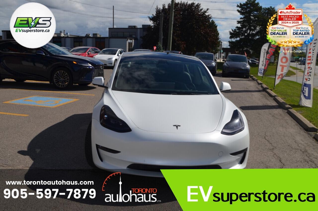 2022 Tesla Model 3 LR AWD I OVER 100 TESLAS EVSUPERSTORE.CA Photo