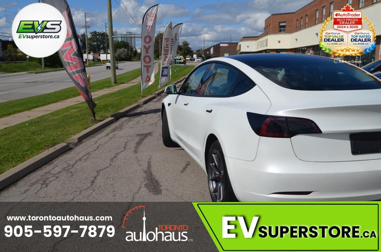 2022 Tesla Model 3 LR AWD I OVER 100 TESLAS EVSUPERSTORE.CA Photo