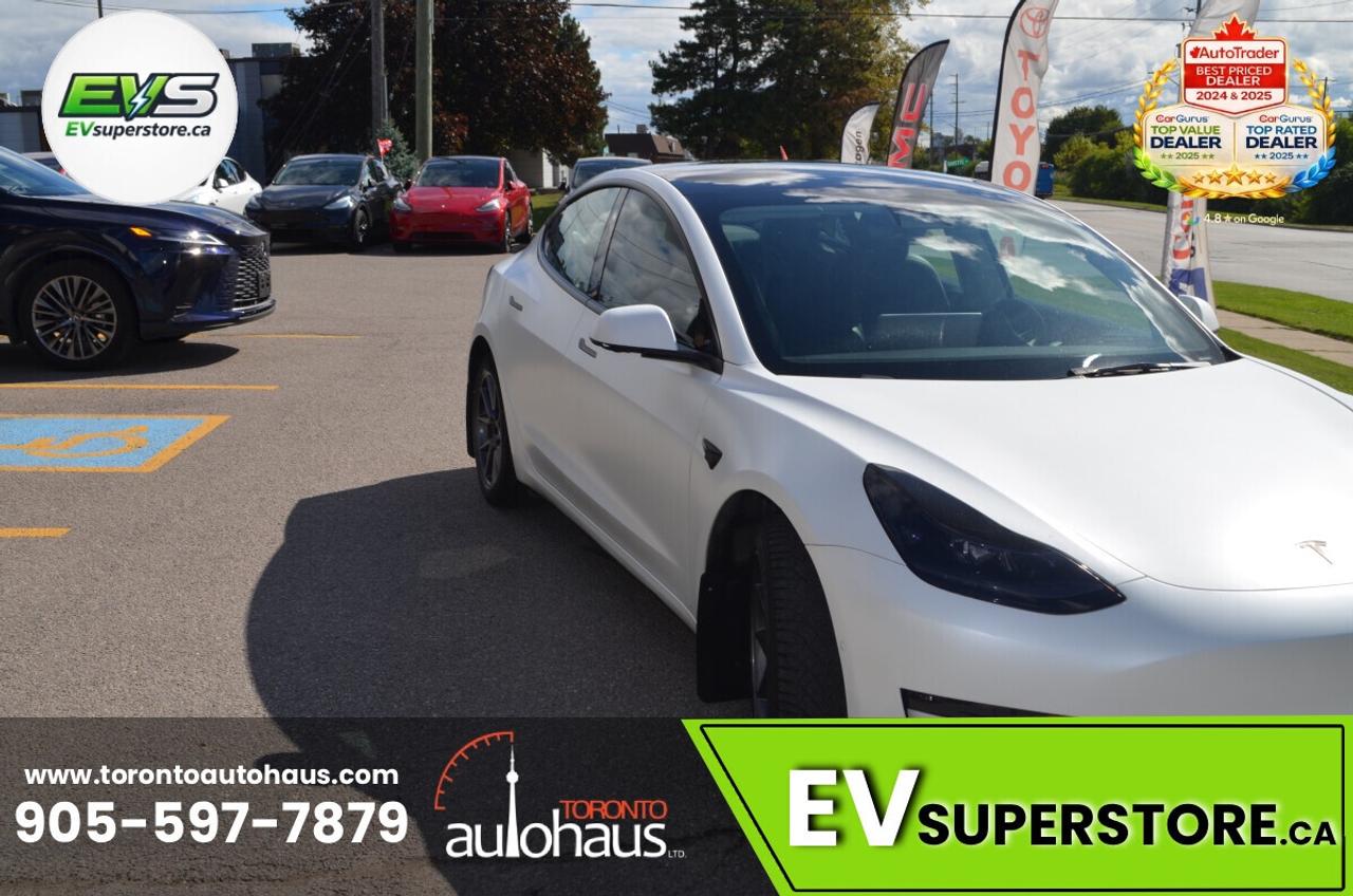 2022 Tesla Model 3 LR AWD I OVER 100 TESLAS EVSUPERSTORE.CA Photo