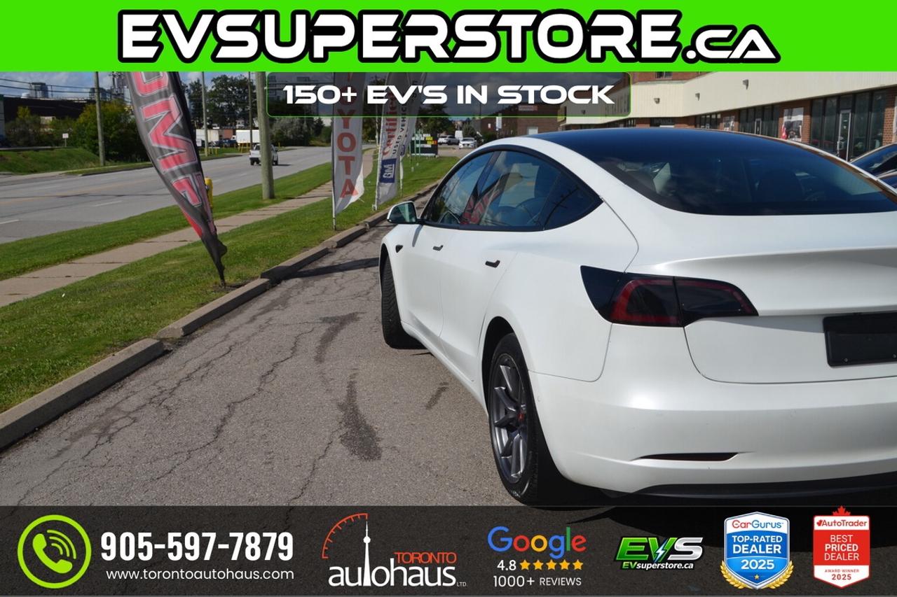 2022 Tesla Model 3 LR AWD I OVER 100 TESLAS EVSUPERSTORE.CA Photo4