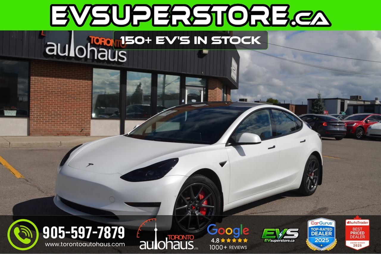 2022 Tesla Model 3 LR AWD I OVER 100 TESLAS EVSUPERSTORE.CA Photo