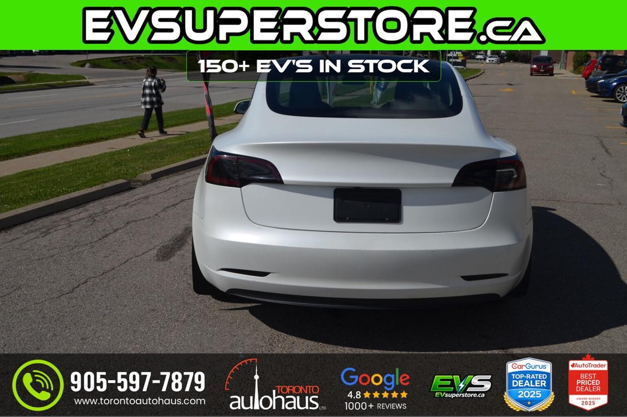 2022 Tesla Model 3 LR AWD I OVER 100 TESLAS EVSUPERSTORE.CA Photo