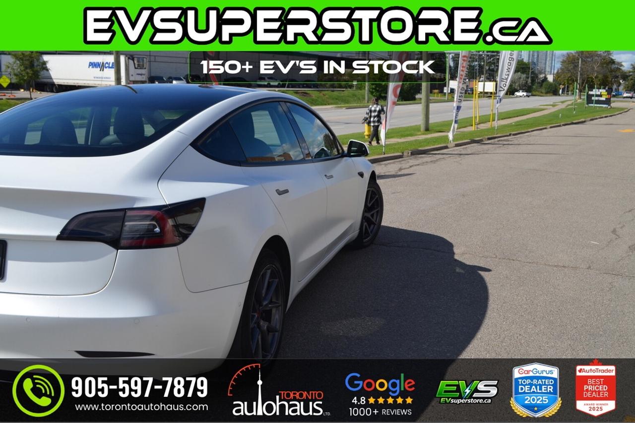 2022 Tesla Model 3 LR AWD I OVER 100 TESLAS EVSUPERSTORE.CA Photo