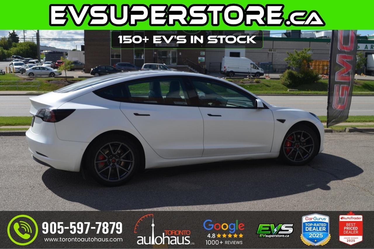 2022 Tesla Model 3 LR AWD I OVER 100 TESLAS EVSUPERSTORE.CA Photo