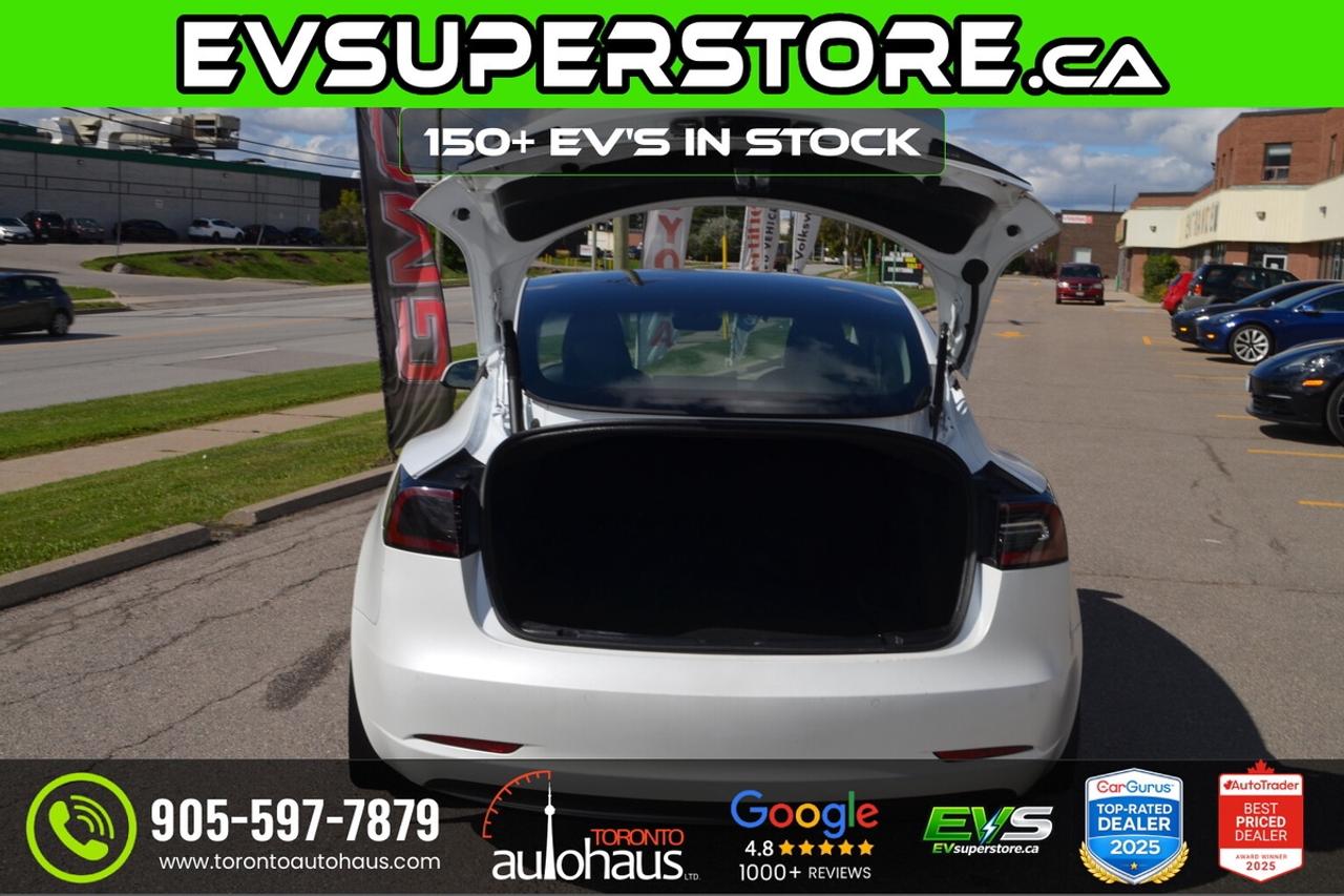 2022 Tesla Model 3 LR AWD I OVER 100 TESLAS EVSUPERSTORE.CA Photo
