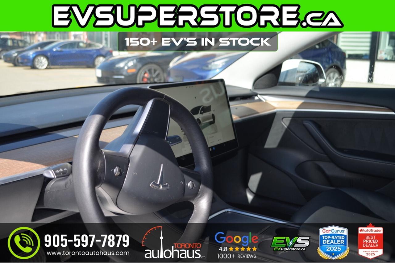 2022 Tesla Model 3 LR AWD I OVER 100 TESLAS EVSUPERSTORE.CA Photo