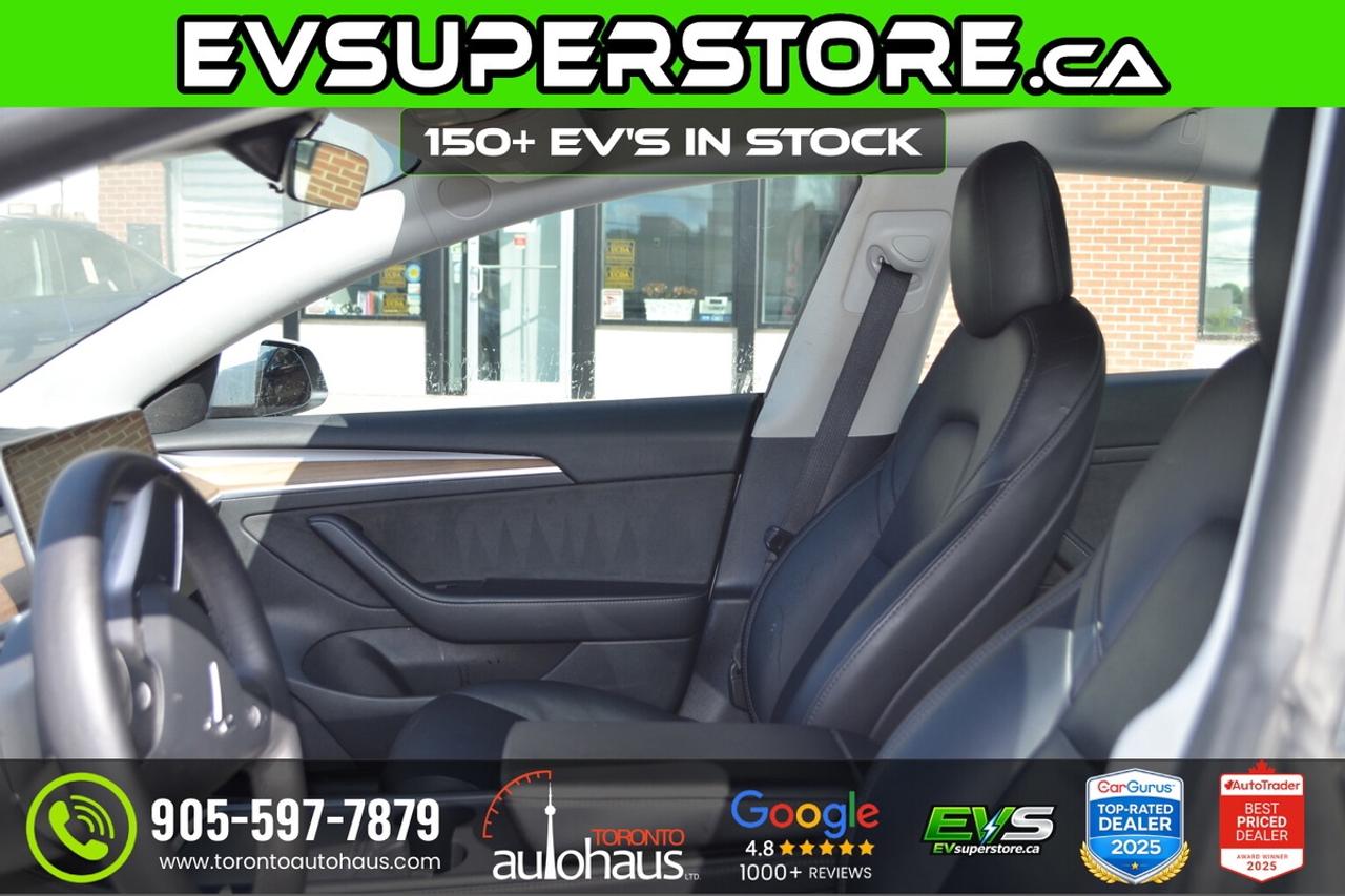 2022 Tesla Model 3 LR AWD I OVER 100 TESLAS EVSUPERSTORE.CA Photo