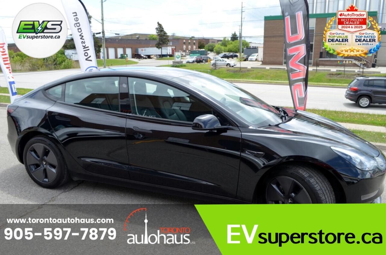 2023 Tesla Model 3 LR AWD I OVER 100 TESLAS EVSUPERSTORE.CA Photo
