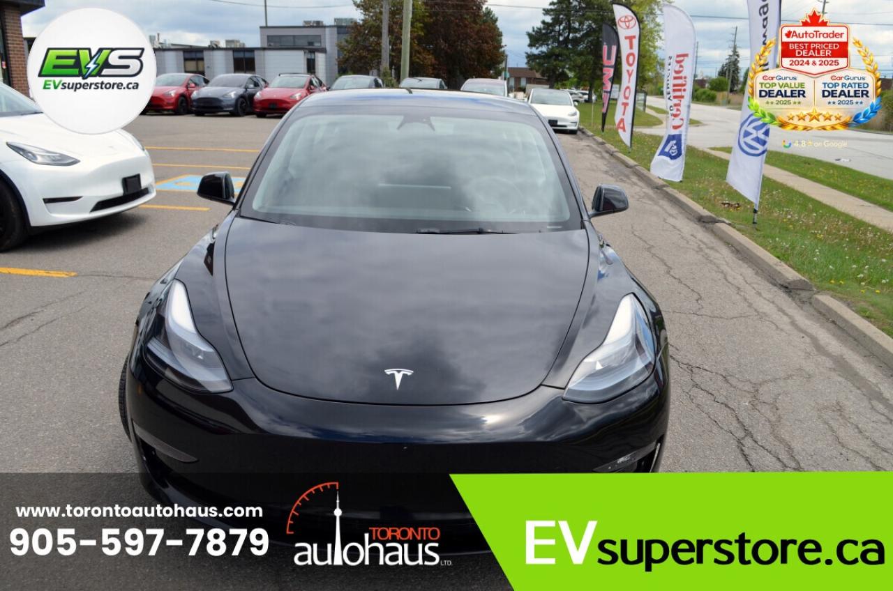 2023 Tesla Model 3 LR AWD I OVER 100 TESLAS EVSUPERSTORE.CA Photo