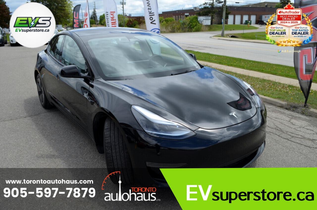2023 Tesla Model 3 LR AWD I OVER 100 TESLAS EVSUPERSTORE.CA Photo