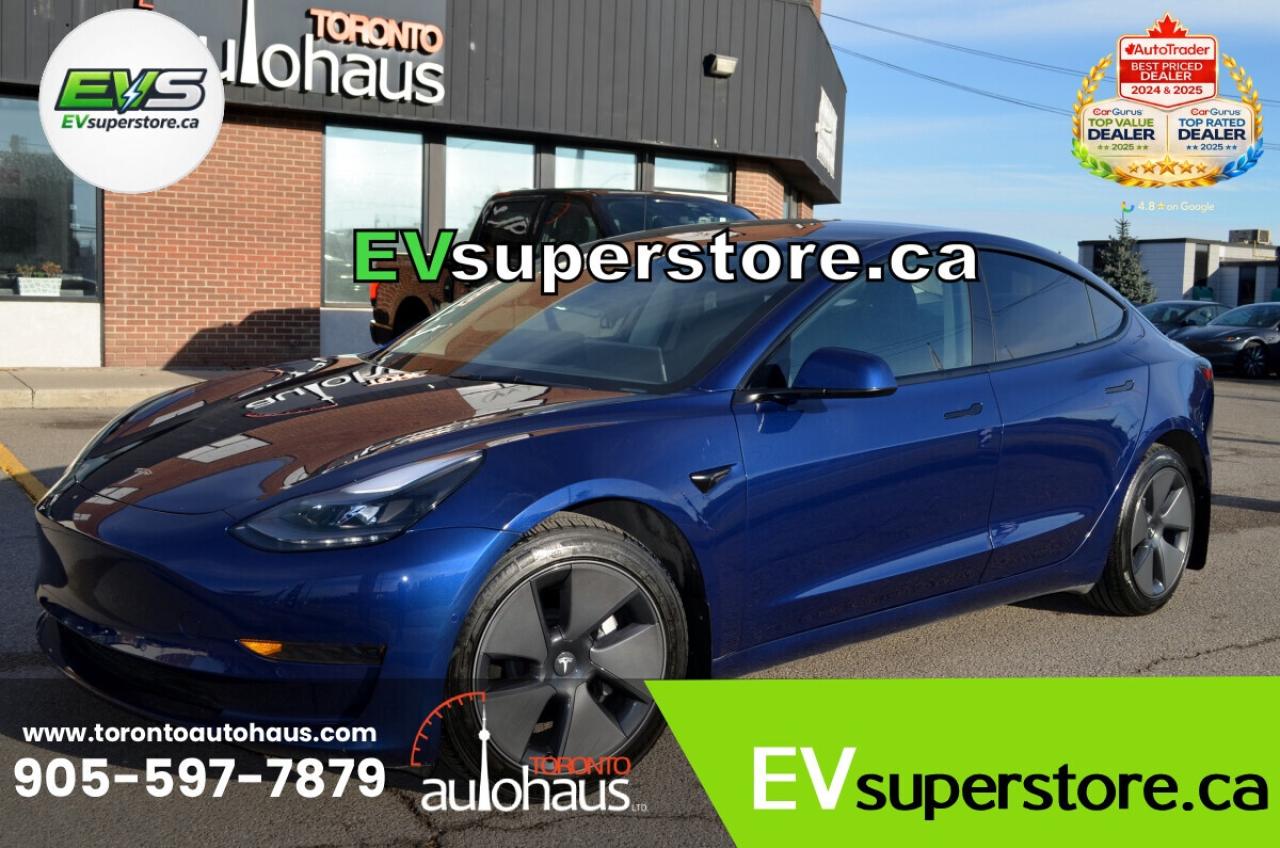 2022 Tesla Model 3 LFP I OVER 100 TESLAS EVSUPERSTORE.CA Photo0