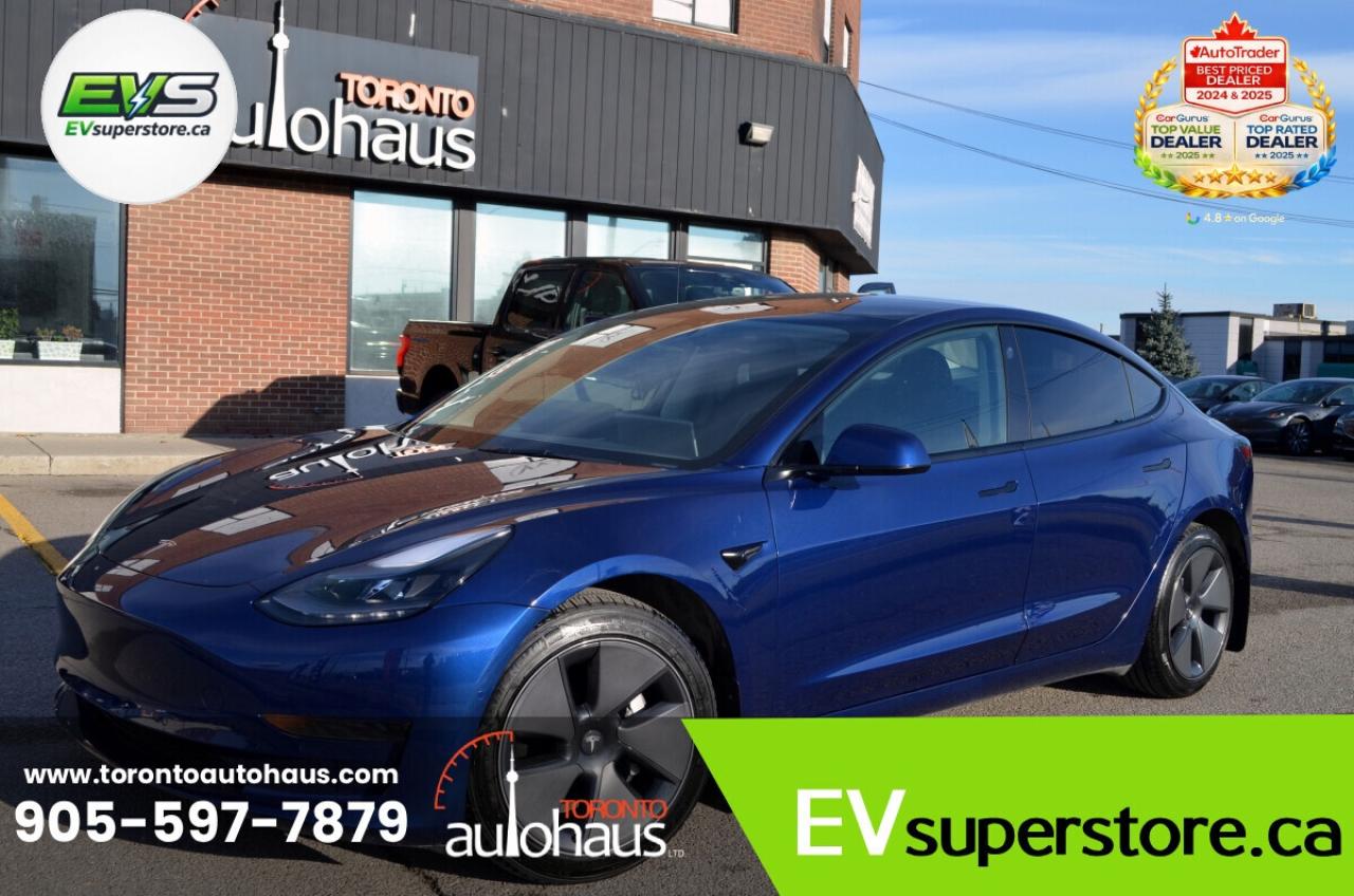 2022 Tesla Model 3 LFP I OVER 100 TESLAS EVSUPERSTORE.CA Photo