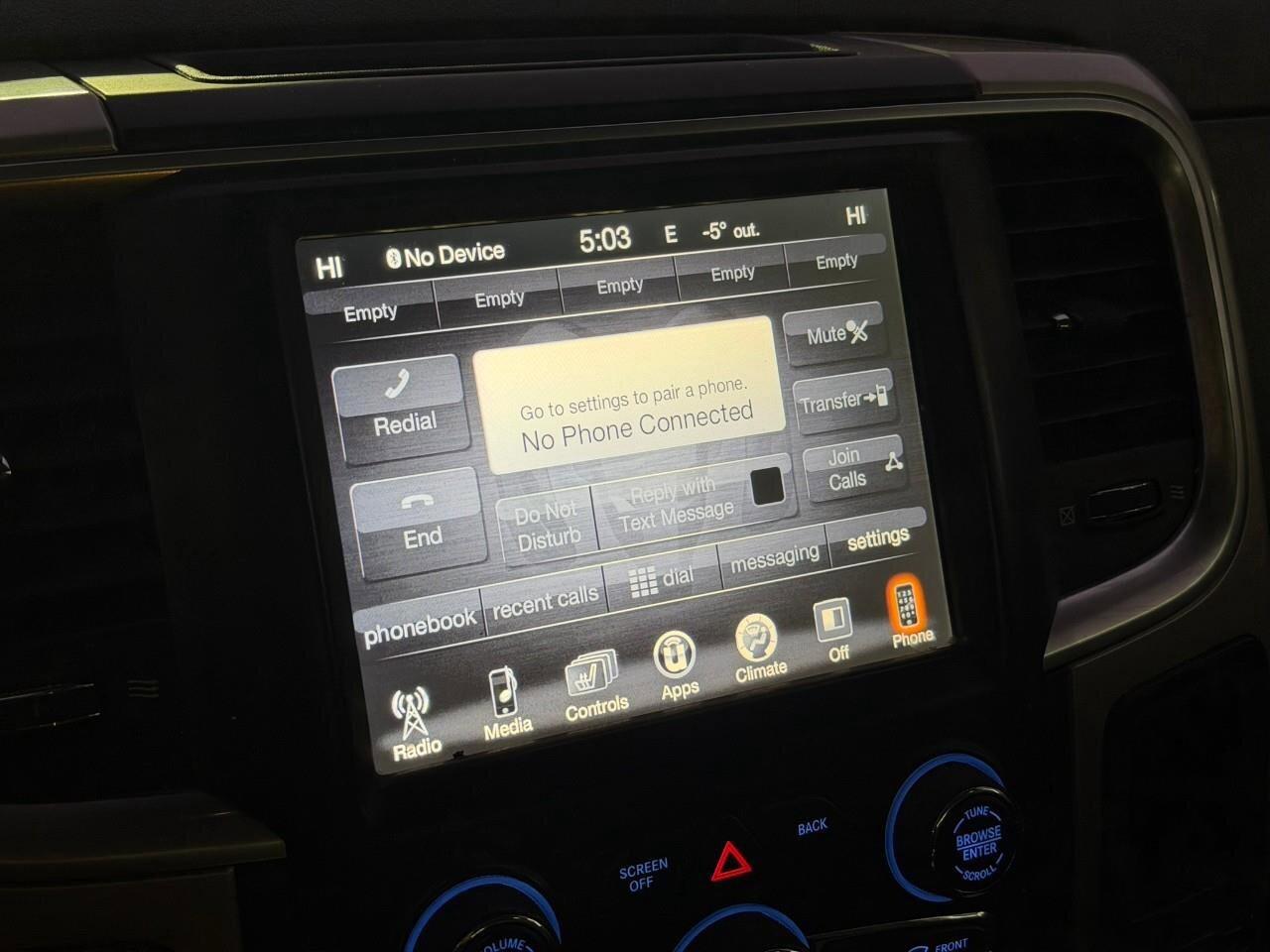 2017 RAM 1500 Big HornAS-TRADED, ALPINE AUDIO, HEMI, HTD STEERIN Photo