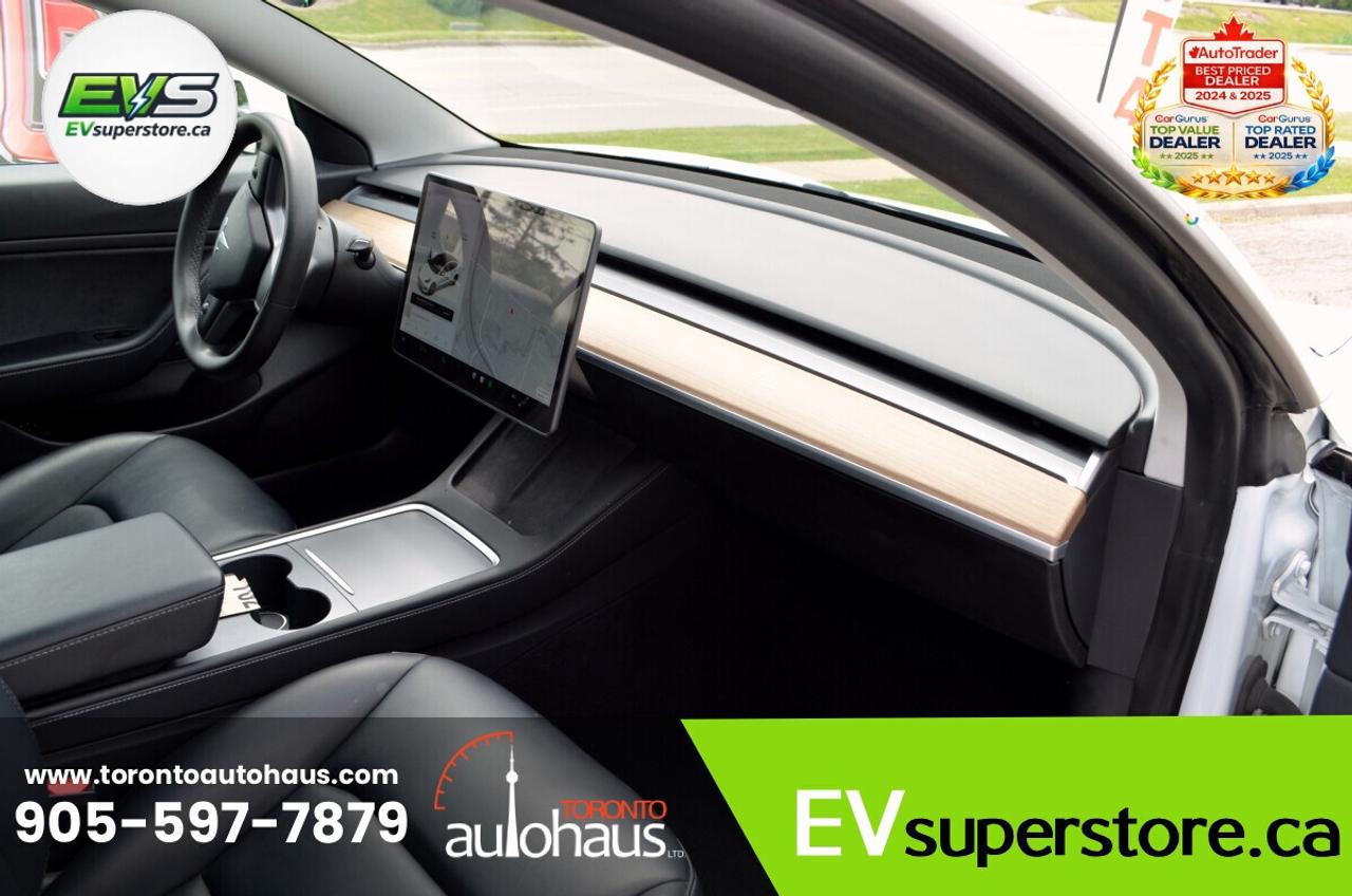 2021 Tesla Model 3 LR AWD I OVER 100 TESLAS EVSUPERSTORE.CA Photo