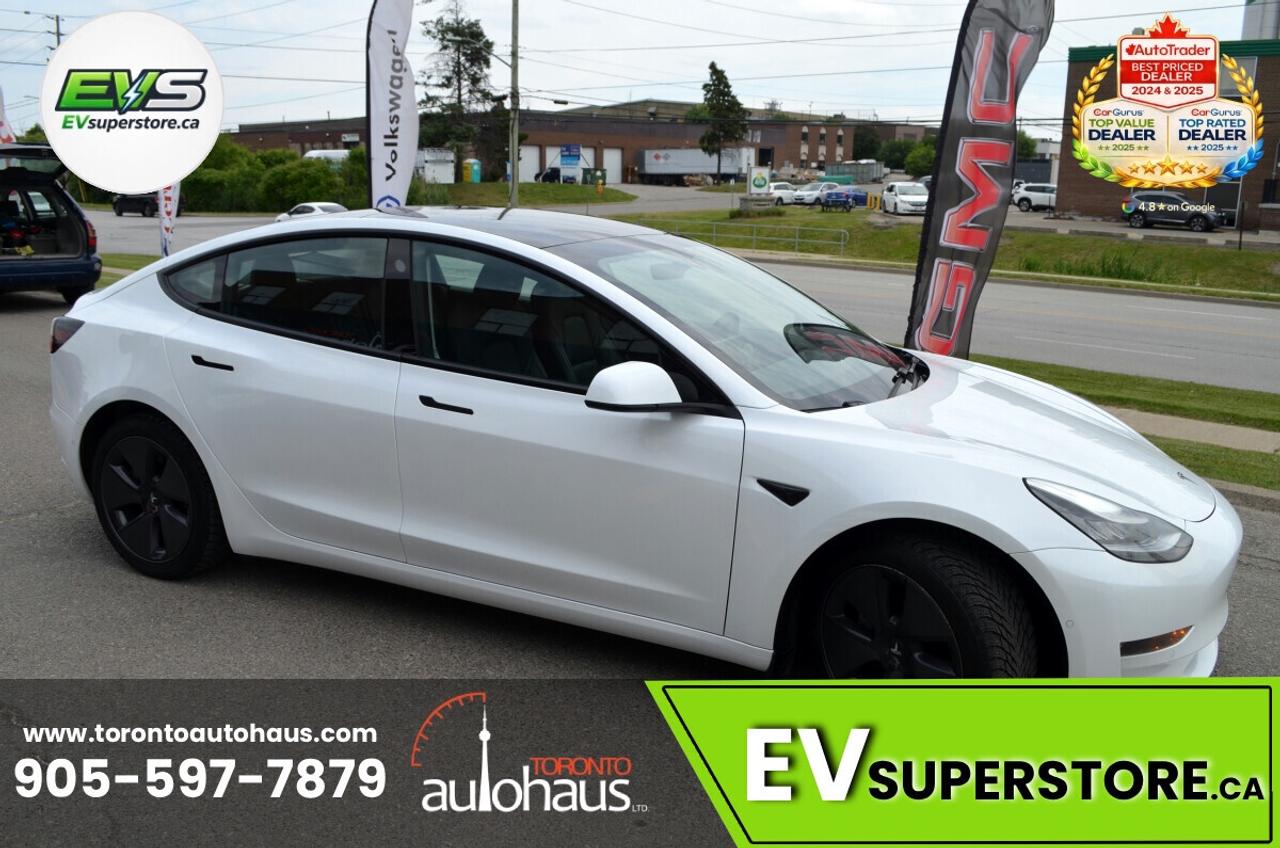 2021 Tesla Model 3 LR AWD I OVER 100 TESLAS EVSUPERSTORE.CA Photo