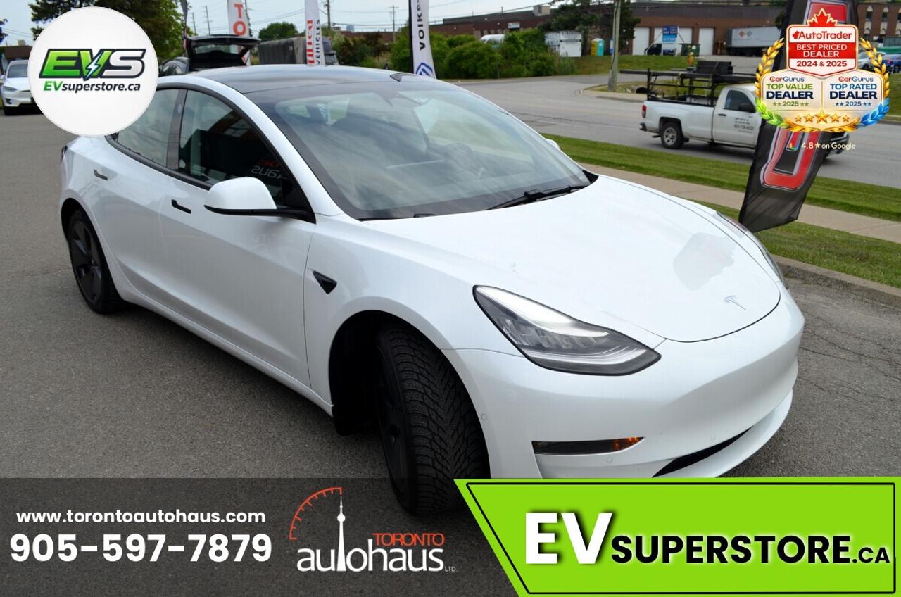 2021 Tesla Model 3 LR AWD I OVER 100 TESLAS EVSUPERSTORE.CA Photo