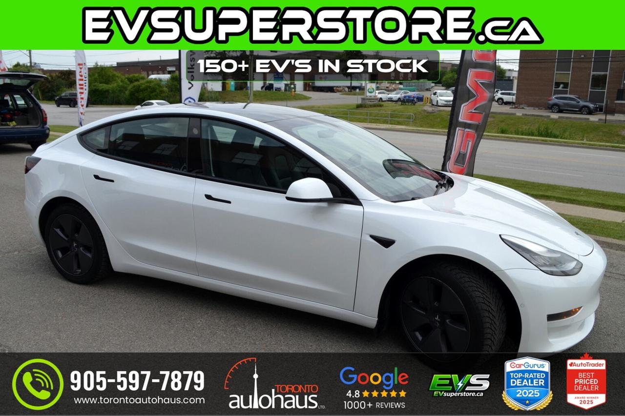 2021 Tesla Model 3 LR AWD I OVER 100 TESLAS EVSUPERSTORE.CA Photo