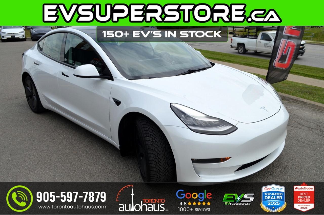 2021 Tesla Model 3 LR AWD I OVER 100 TESLAS EVSUPERSTORE.CA Photo