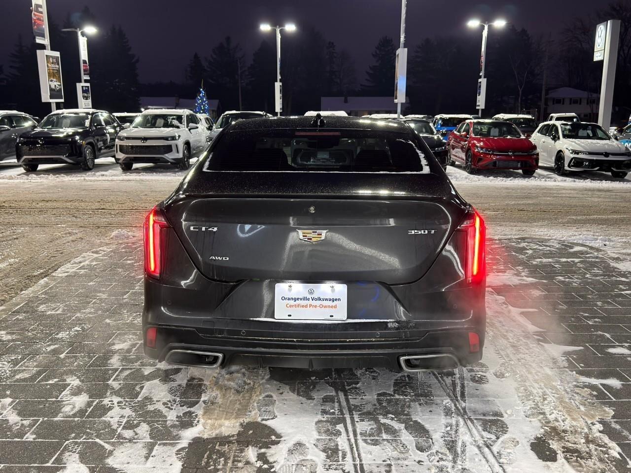 2023 Cadillac CT4 SportONE-OWNER, ACCIDENT-FREE, AWD, CARPLAY, SUNRO Photo