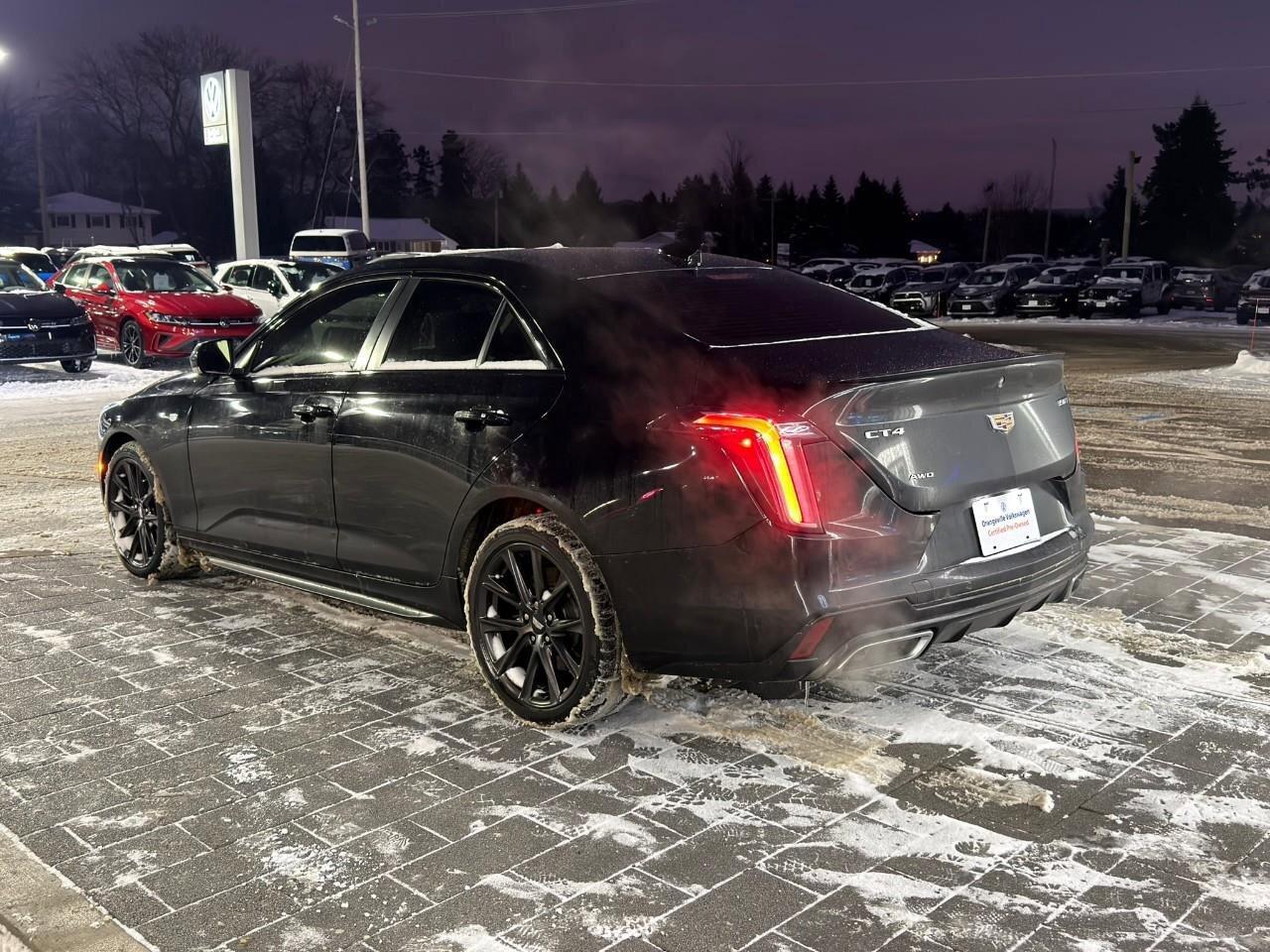 2023 Cadillac CT4 SportONE-OWNER, ACCIDENT-FREE, AWD, CARPLAY, SUNRO Photo