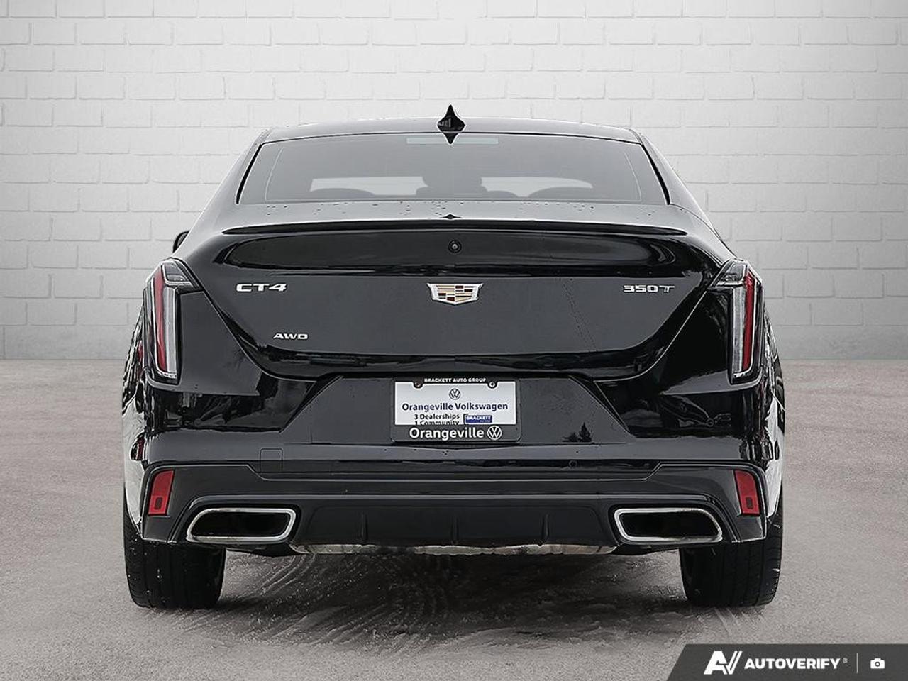 2023 Cadillac CT4 SportONE-OWNER, ACCIDENT-FREE, AWD, CARPLAY, SUNRO Photo