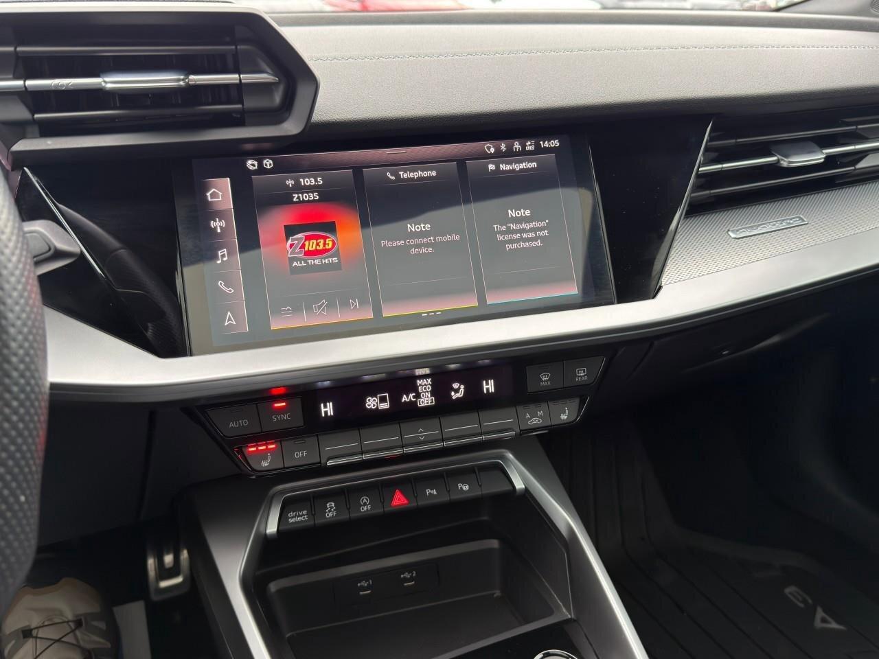 2022 Audi A3 ProgressivONE-OWNER, ACCIDENT-FREE, AWD, SUNROOF, Photo