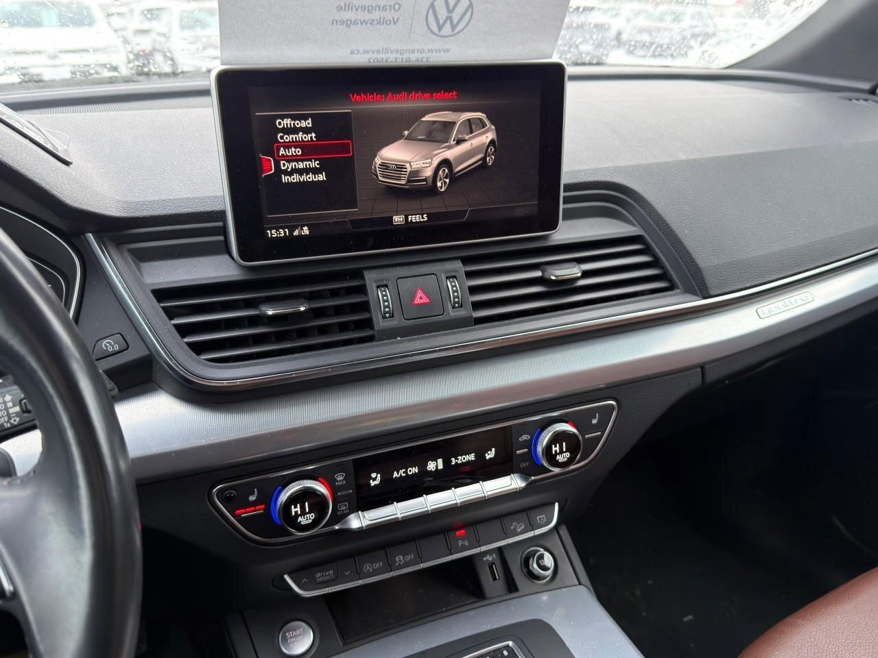 2019 Audi Q5 ProgressivQUATTRO AWD, HTD LEATHER, APPLE CARPLAY, Photo