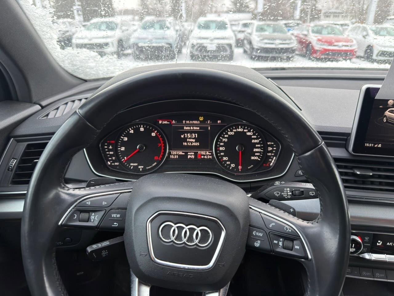 2019 Audi Q5 ProgressivQUATTRO AWD, HTD LEATHER, APPLE CARPLAY, Photo
