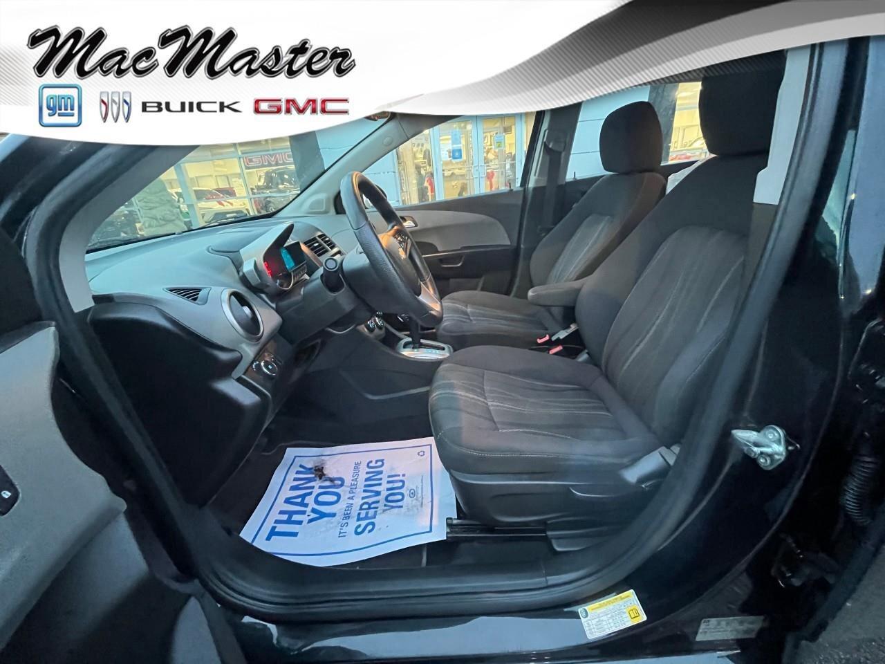 2015 Chevrolet Sonic LTHATCHBACK, LT, 1.8L, AUTOMATIC, FWD, CLOTH, AS-T Photo