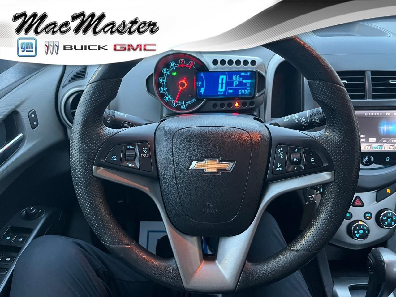 2015 Chevrolet Sonic LTHATCHBACK, LT, 1.8L, AUTOMATIC, FWD, CLOTH, AS-T Photo