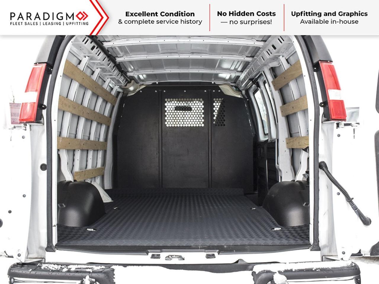 2024 Chevrolet Express GMC Savana 135"wb Low roof Ready to work! Photo