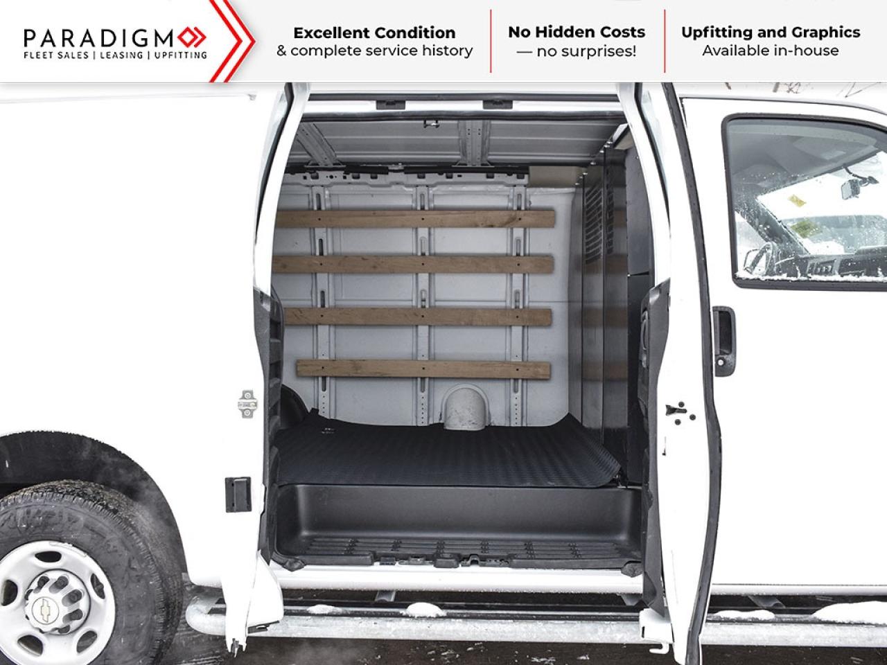 2024 Chevrolet Express GMC Savana 135"wb Low roof Ready to work! Photo