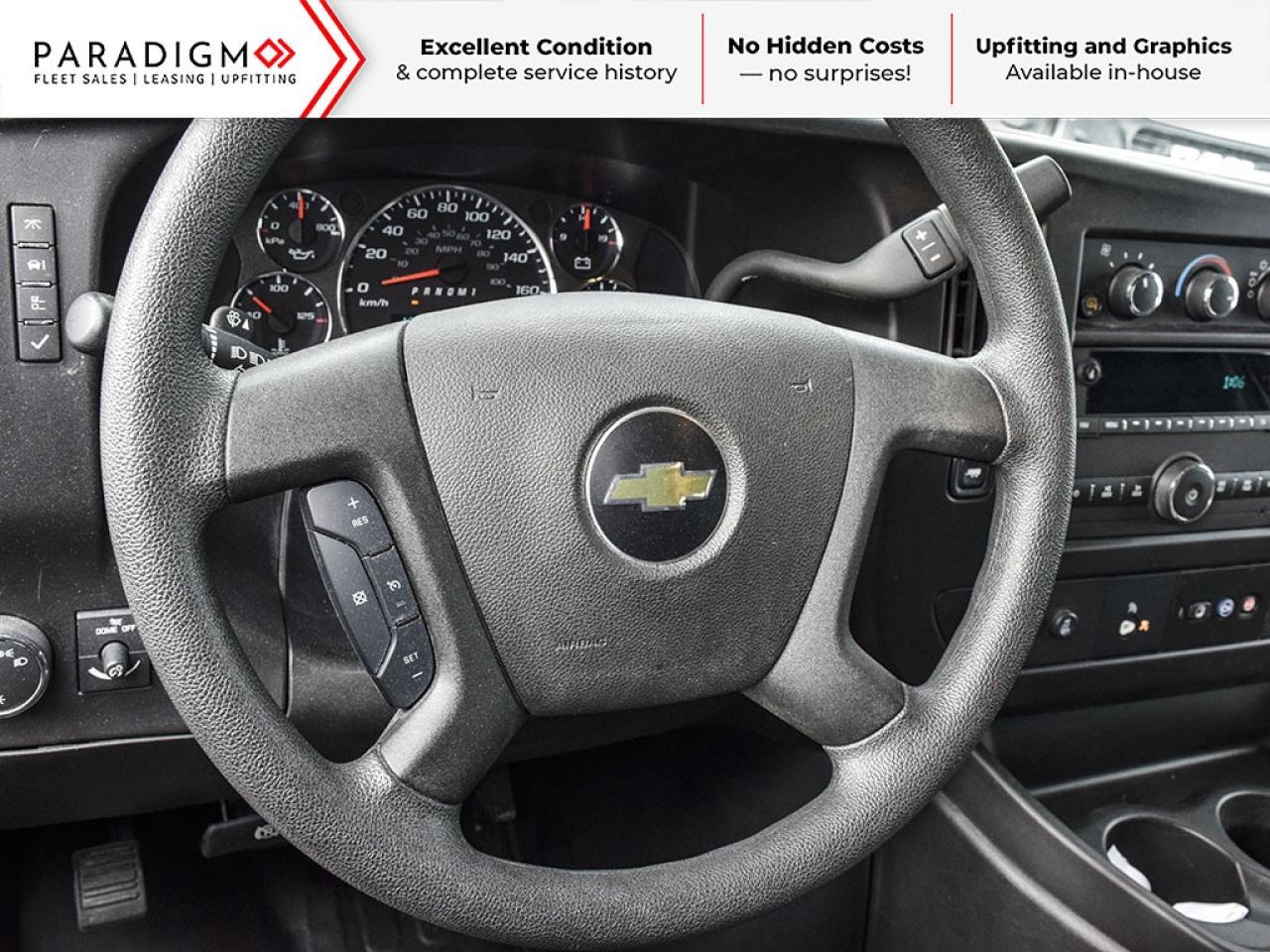 2024 Chevrolet Express GMC Savana 135"wb Low roof Ready to work! Photo