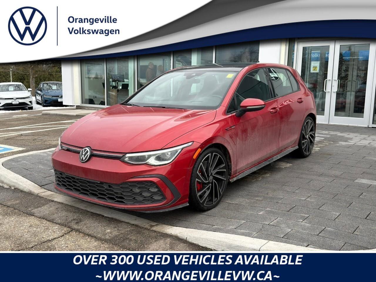 2022 Volkswagen Golf GTI PerformanceMANUAL, CLOTH PACK, SUNROOF, HARMON KAR Photo0