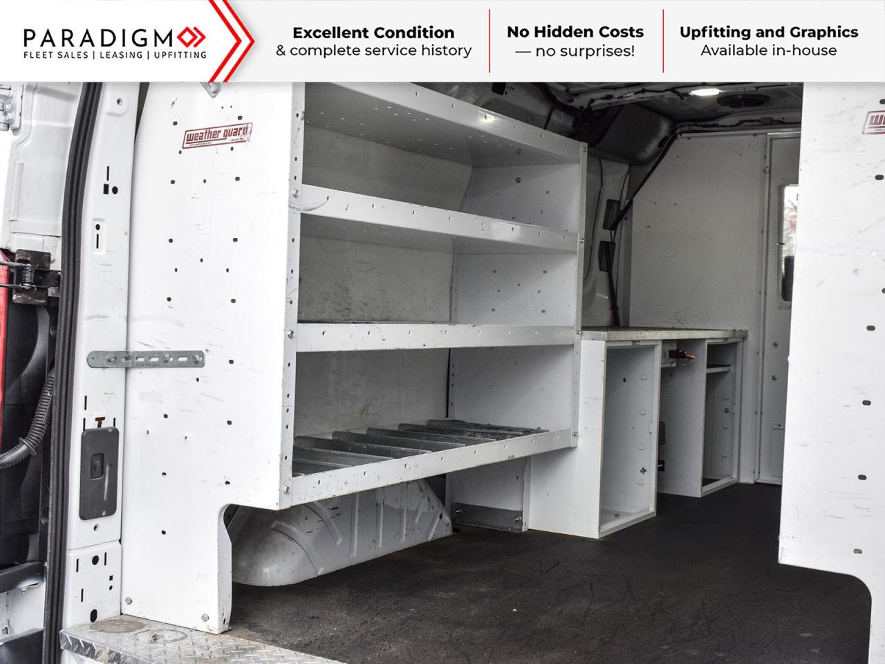 2018 Ford TRANSIT LOW ROOF CARGO T250 130" LR WORK READY!!w 48 mth Warranty Photo