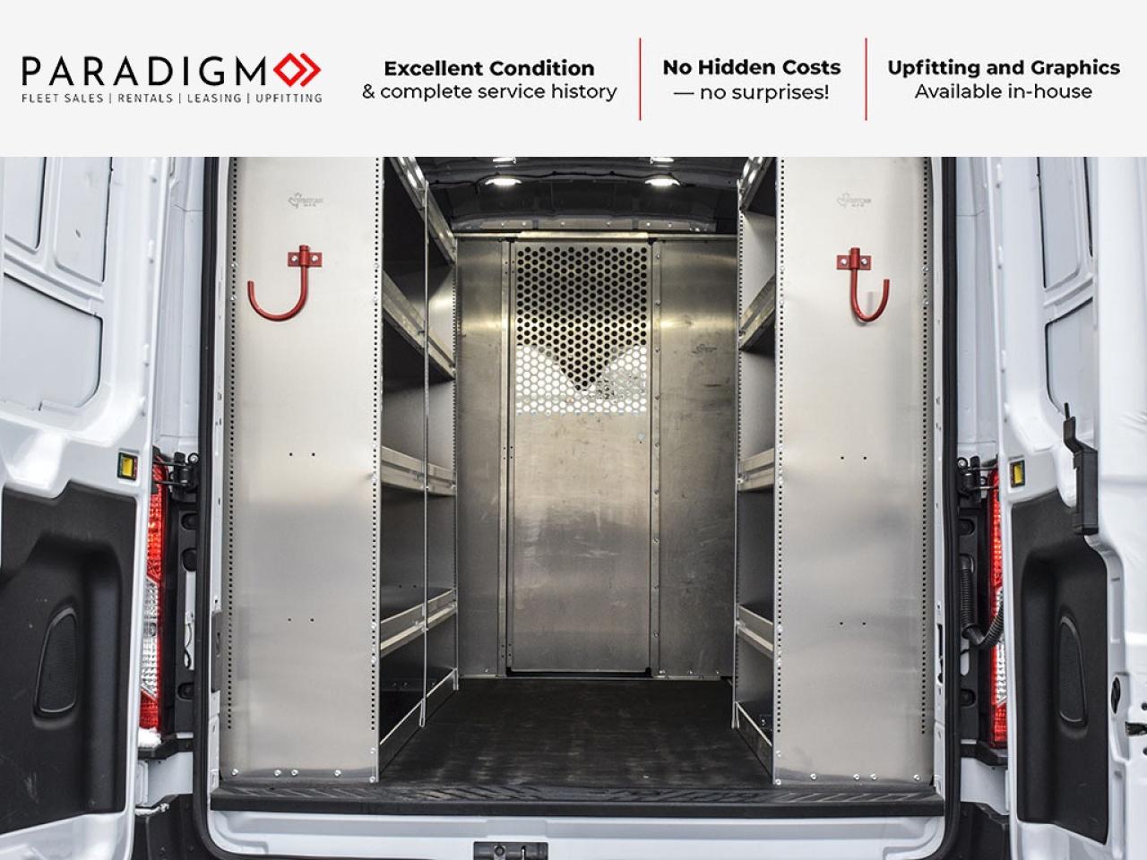 2025 Ford Transit Mid roof 250 Mid Roof   Shelving + Cab Divider Photo