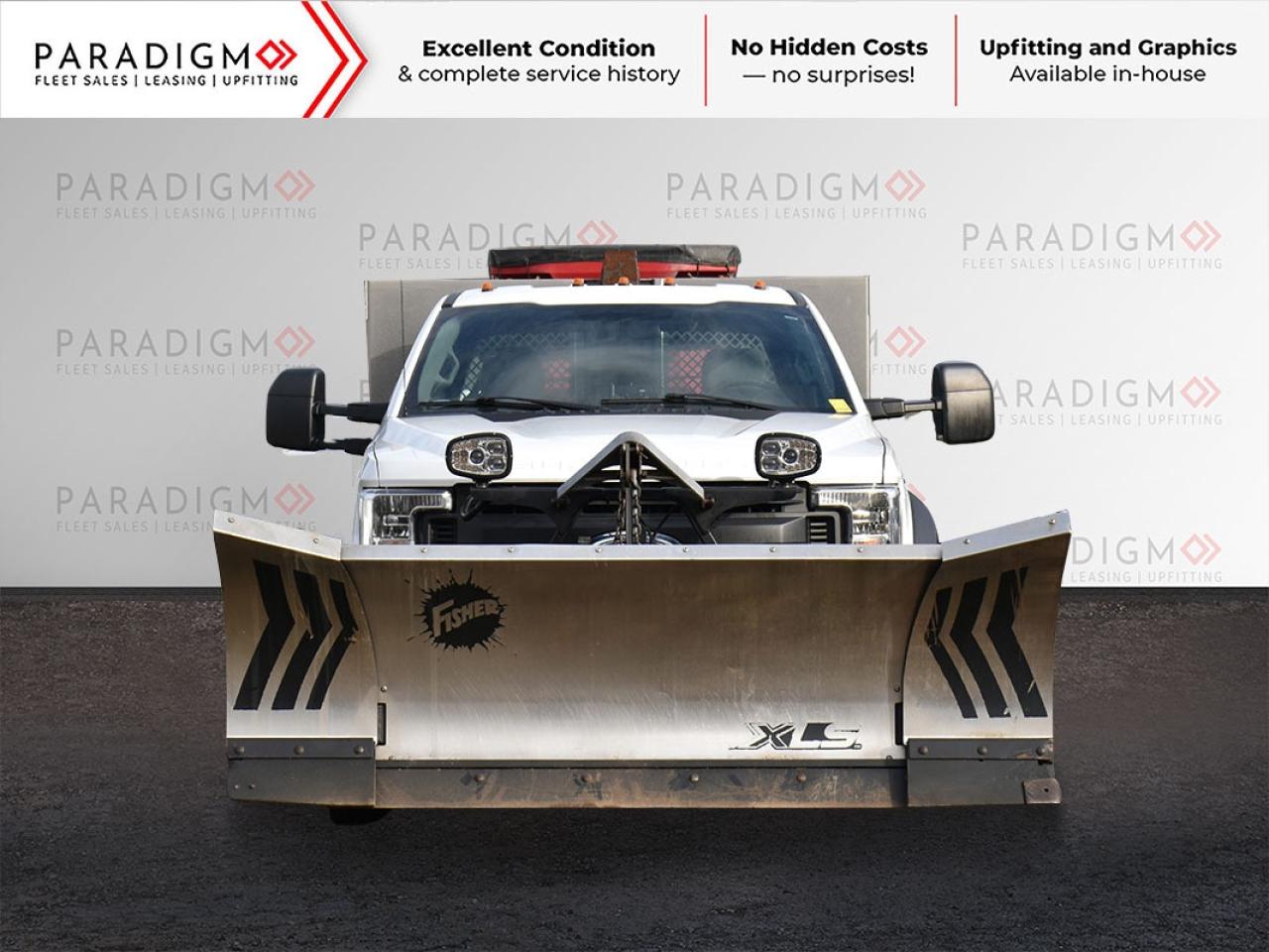 2019 Ford F-550 dump Truck PLOW AND SALTER INSTALLED! WORK READY!! Photo3