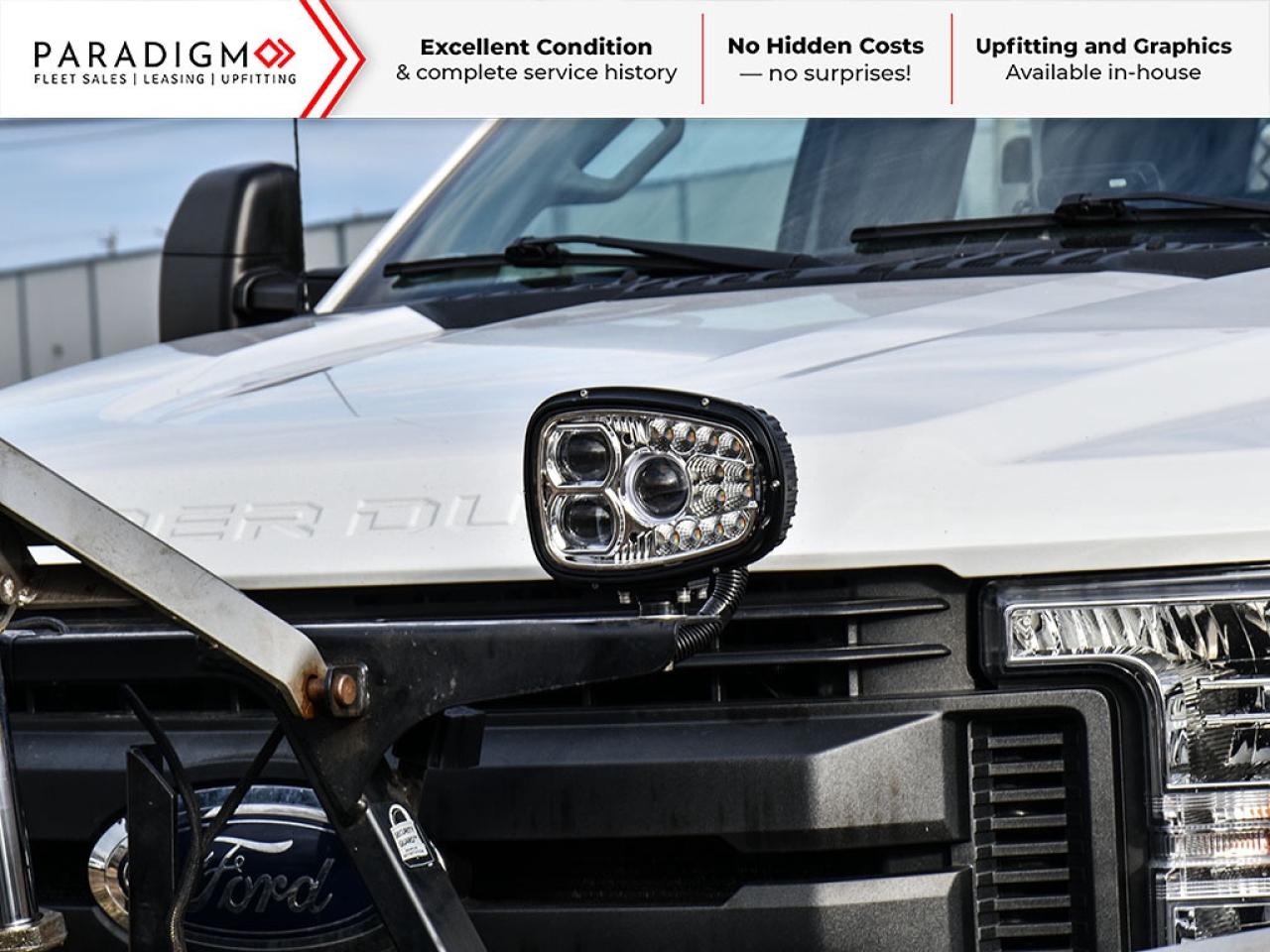 2019 Ford F-550 dump Truck PLOW AND SALTER INSTALLED! WORK READY!! Photo