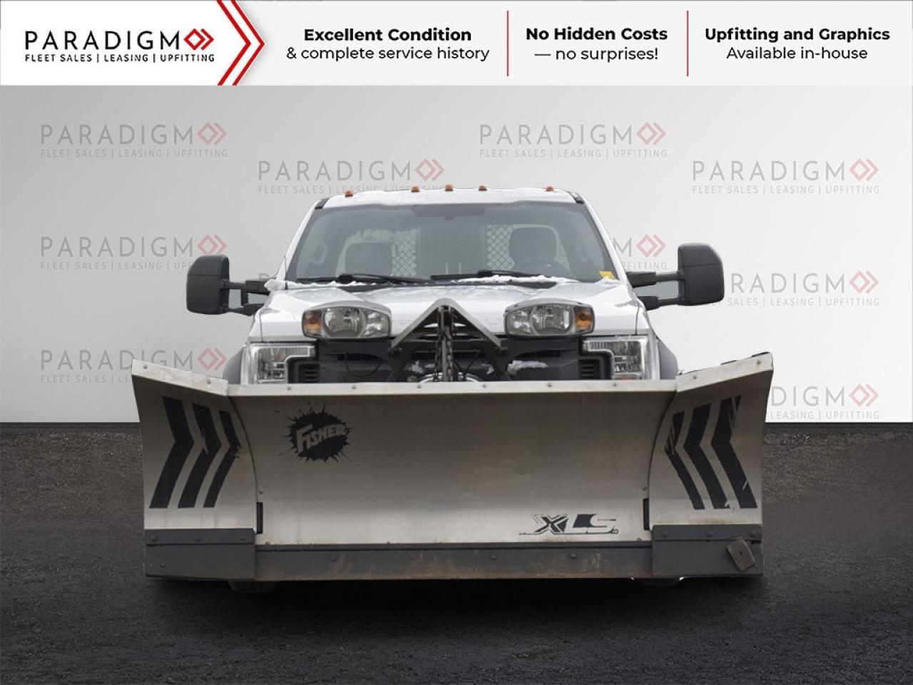 2019 Ford F-550 dump Truck PLOW AND SALTER INSTALLED! WORK READY!! Photo