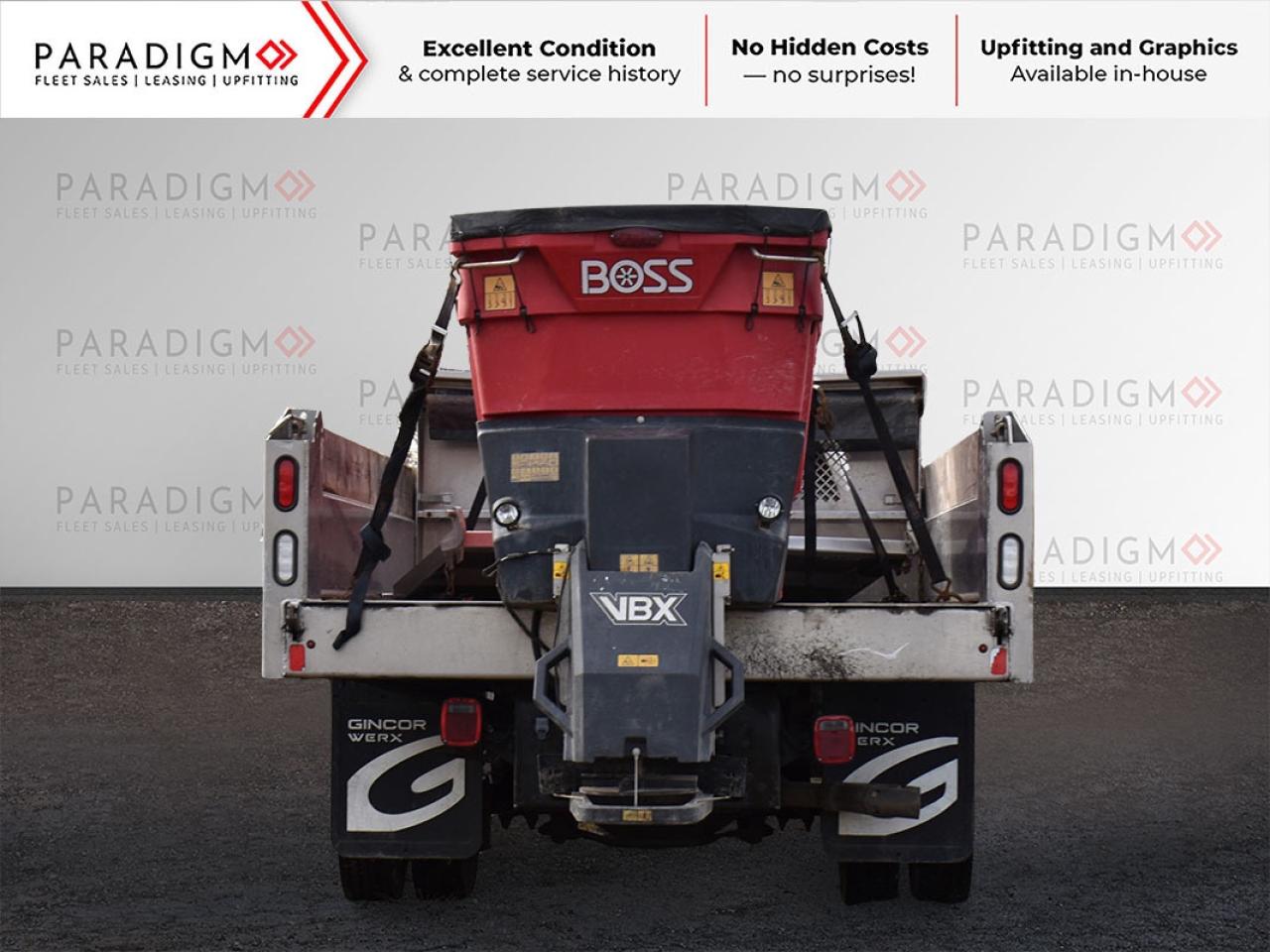 2019 Ford F-550 dump Truck PLOW AND SALTER INSTALLED! WORK READY!! Photo