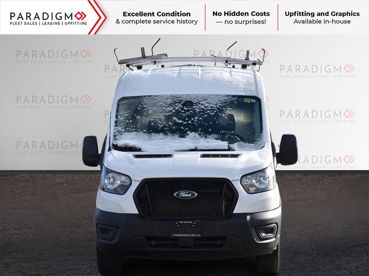 2024 Ford Transit Cargo Van Mid Roof RWD 148 WB WORK READY!! Photo3