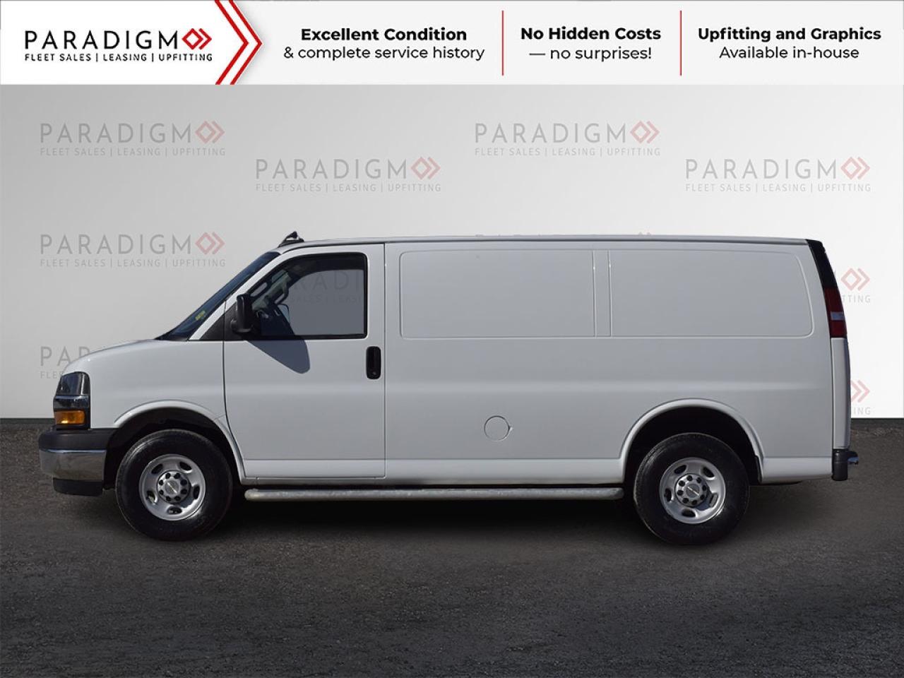 2024 Chevrolet Express Cargo Van 135"wb Low roof Ready to work! Photo