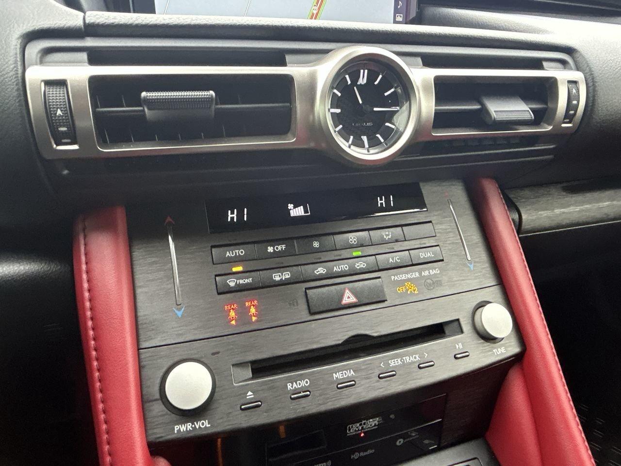 2019 Lexus RC 350 AWD 6A   Red Interior Photo