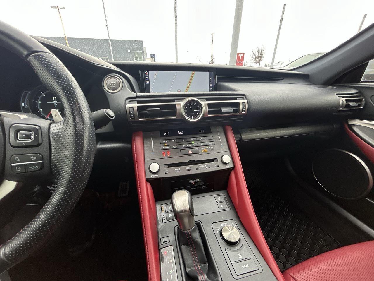2019 Lexus RC 350 AWD 6A   Red Interior Photo