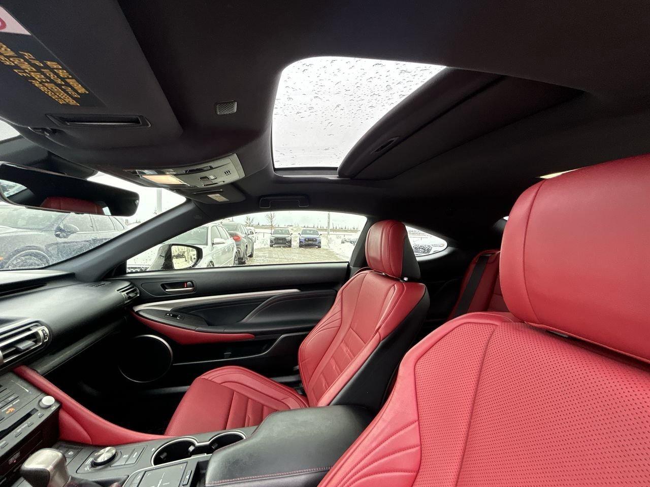 2019 Lexus RC 350 AWD 6A   Red Interior Photo