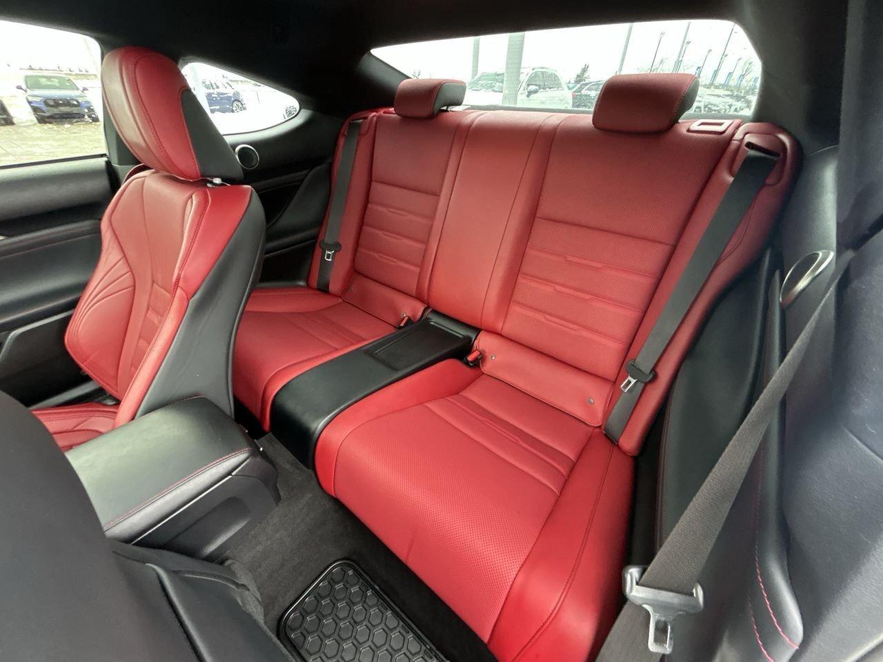 2019 Lexus RC 350 AWD 6A   Red Interior Photo