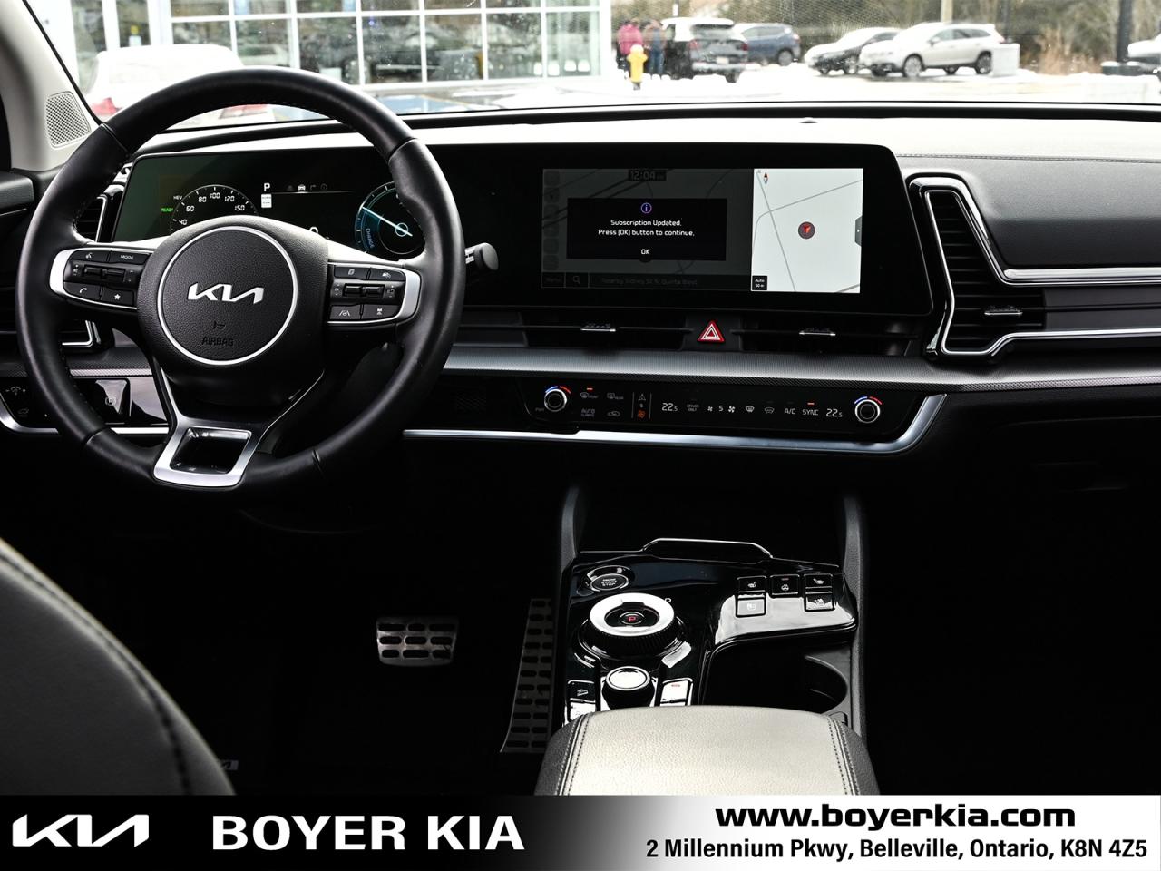 2025 Kia Sportage Plug-In Hybrid SX w/Black Interior COMES WITH SNOWS ON ALLOYS TOO Photo