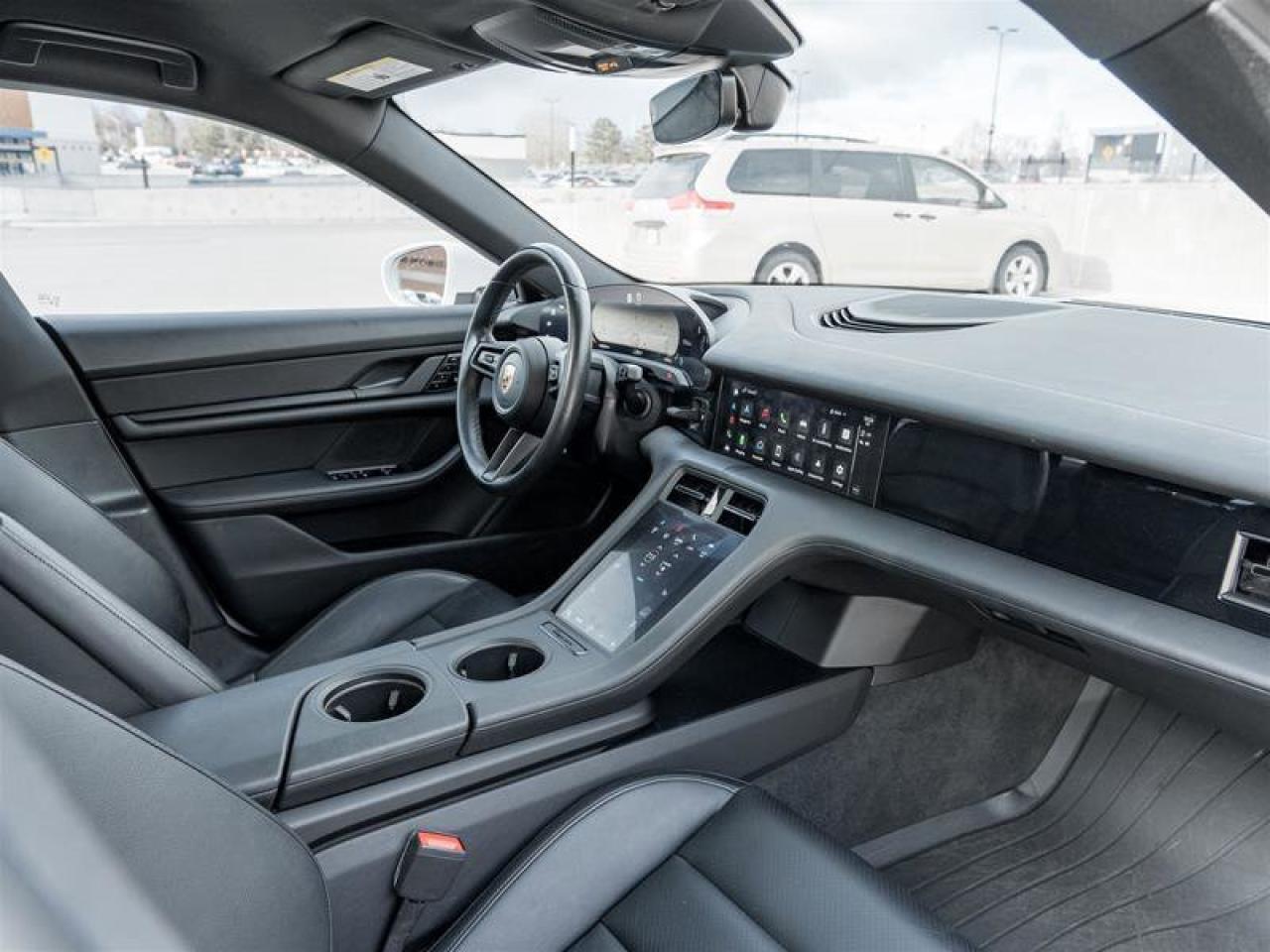 2021 Porsche Taycan 4S AWD CPO Mobile Charger Connect Fixed Panoramic Photo